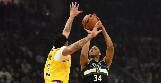 Antetokounmpo'dan Rekor, Lakers Mağlup