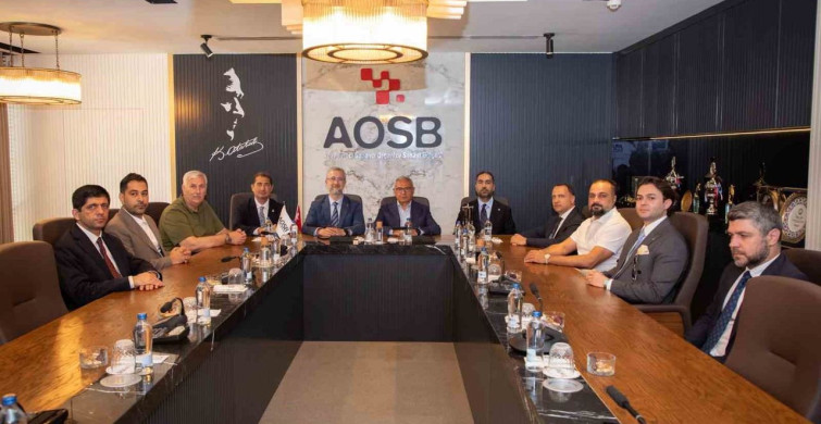 AOSB Yönetimi ve Ukrayna Heyeti İşbirliği İçin Bir Araya Geldi