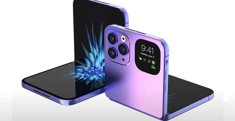 Apple'dan Katlanabilir Telefon!