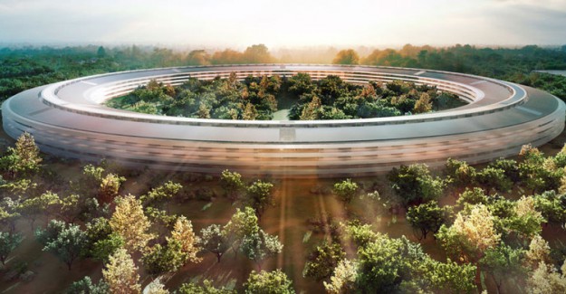 Apple'ın Yeni Kampüsü Beyaz Saraydan İyi Korunuyor !