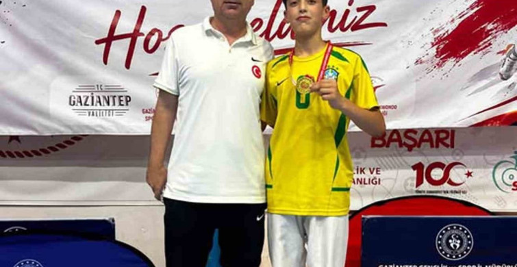 Arabanlı taekwondocu bölge şampiyonu ahmet öztürk gaziantep’i temsil edecek