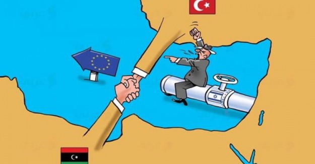 Arap Sanatçının Türkiye Libya Anlaşmasını Çizdiği Karikatür Büyük Beğeni Aldı