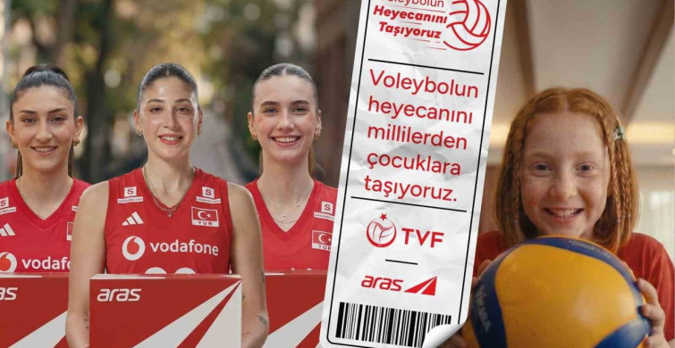 Aras Kargo, voleybolun heyecanını çocuklarla buluşturuyor