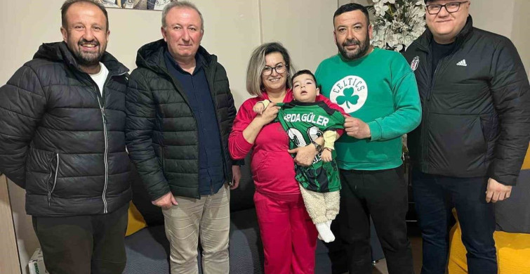 Arda Güler’e Moral Destek: Buldan Belediyespor Forması Hediye Edildi