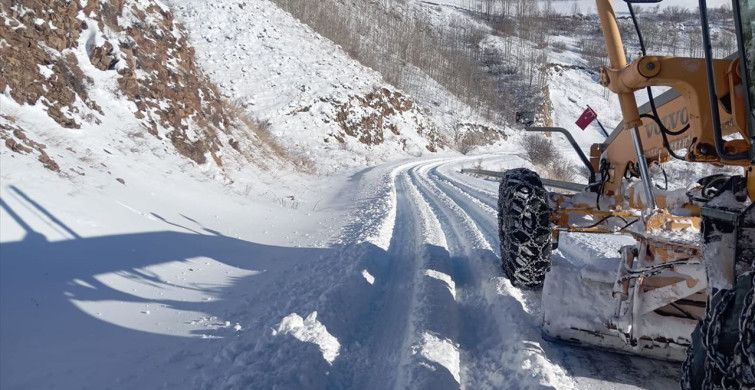 Ardahan'da Kapanan Köy Yolları Yeniden Açıldı