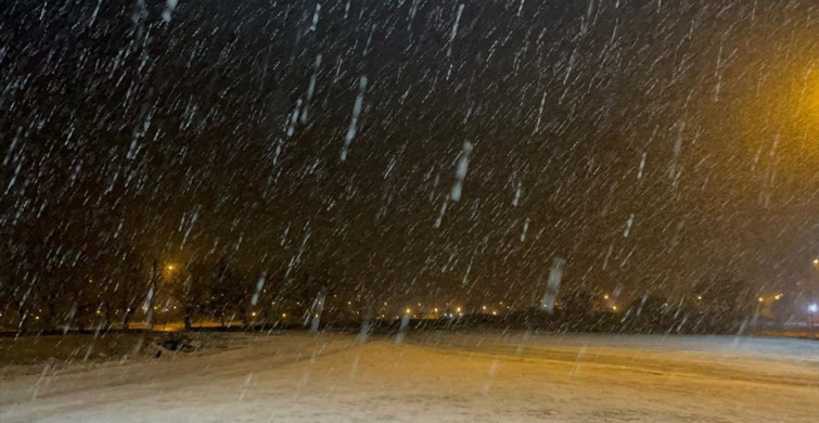 Ardahan'da Kar Yağışı Etkili Oluyor