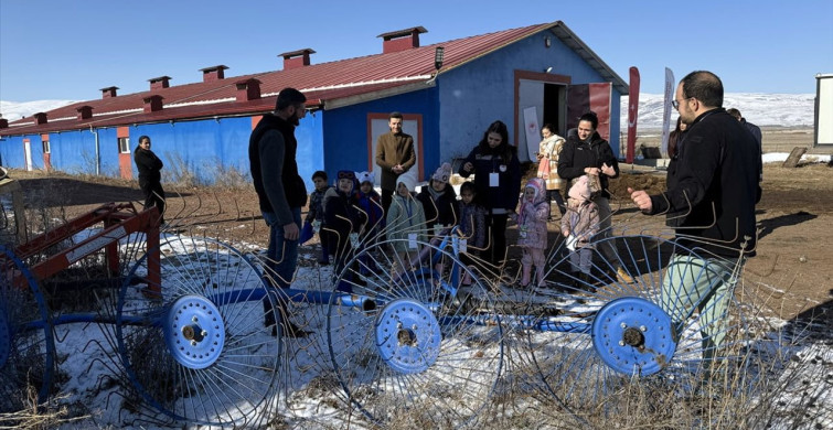 Ardahan'da Minik Çiftçiler Tarım ve Hayvancılığı Öğreniyor