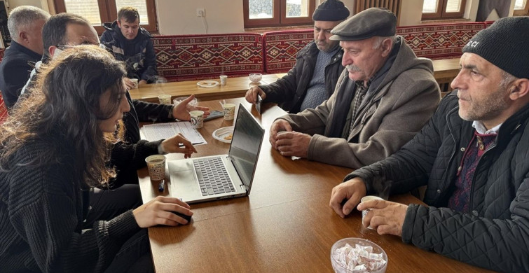 Ardahan'da Mobil Tarım Sayımı ile Çiftçilere Destek