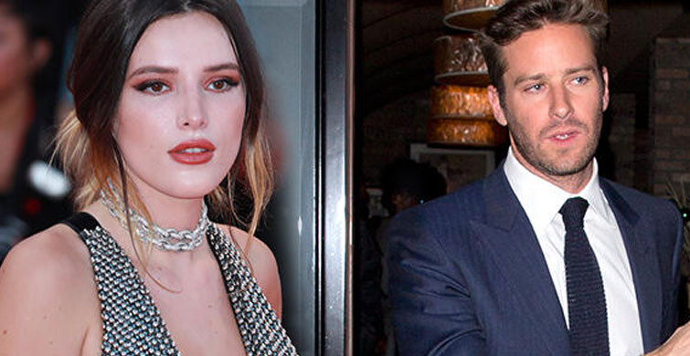 Armie Hammer'a Destek Veren Bella Thorne'a Tepki Yağdı