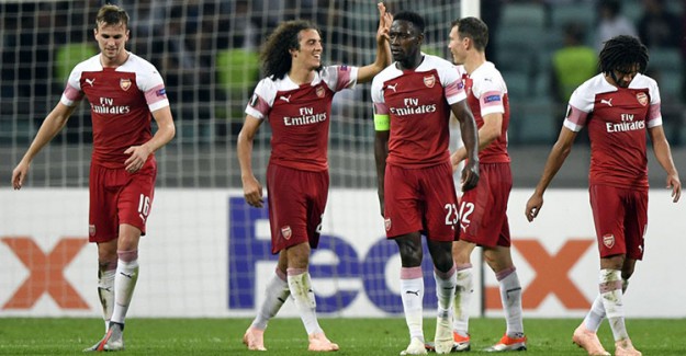 Arsenal Bakü’de Farklı Kazandı!