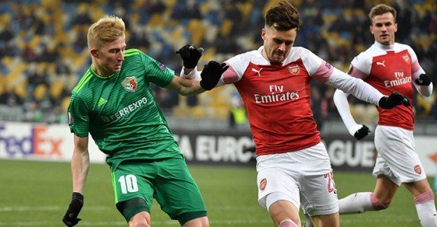 Arsenal, Ukrayna’da 3 Attı 3 Aldı!