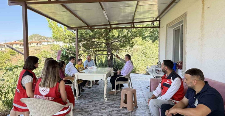 Arsuz'da 'Yüreğimizdeki ışık projesi' devam ediyor