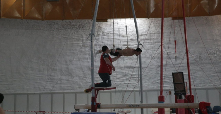 Artistik Cimnastik Erkek Milli Takımı Bolu'da Kamp Yapıyor
