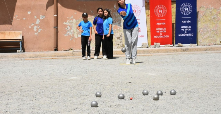 Artvin'de Bocce Türkiye Şampiyonası Heyecanı