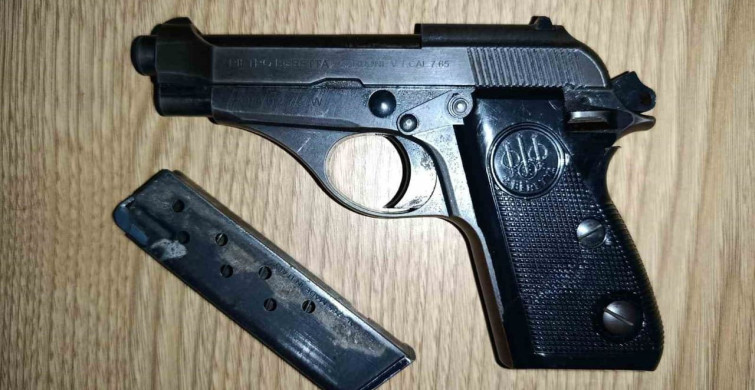 Asker eğlencesinde havaya ateş eden şahıs yakalandı