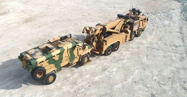 Askeri Araçların Kurtarıcısı M4K Zorlu Testlerini Başarıyla Tamamladı