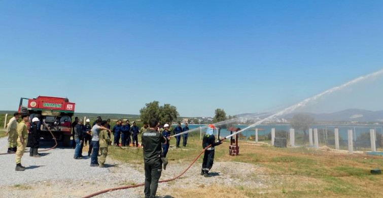 Askeri Personele Orman Yangını Mücadele Eğitimi