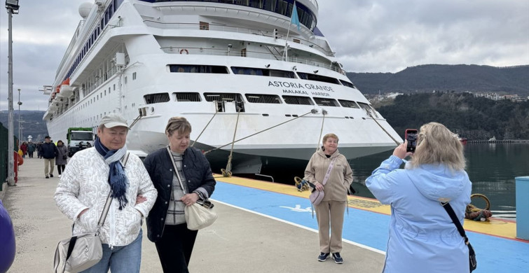 Astoria Grande Kruvaziyeri Amasra'ya Sefer Düzenledi