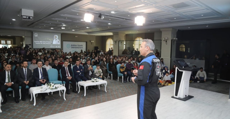 Astronot Alper Gezeravcı Bursa'da Öğrencilerle Buluştu