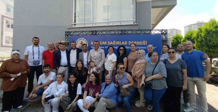 Atakum Sağırlar Derneği açıldı