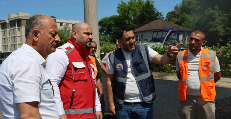 Atakum yollarında bakım ve onarım çalışmaları sürüyor