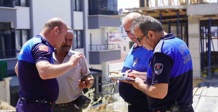 Atakum'da inşaat firmalarına denetim uyarısı