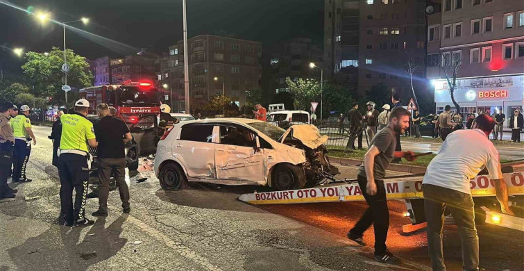 Atakum'da Zincirleme Trafik Kazası: 5 Yaralı