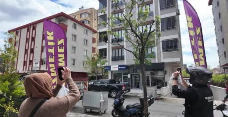 Ataşehir'de Bahar Bereketi: Yüzlerce Arı Şehir Merkezine Yuvalandı