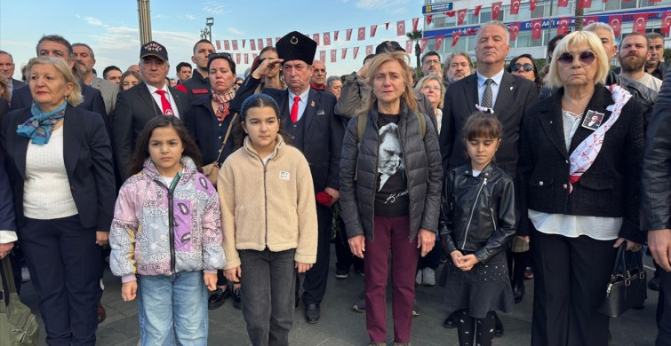 Atatürk, İzmir ve Çevresinde Anıldı