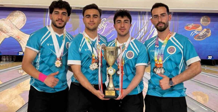 Atatürk Üniversitesi bowlingde Türkiye’nin zirvesine adını yazdırdı