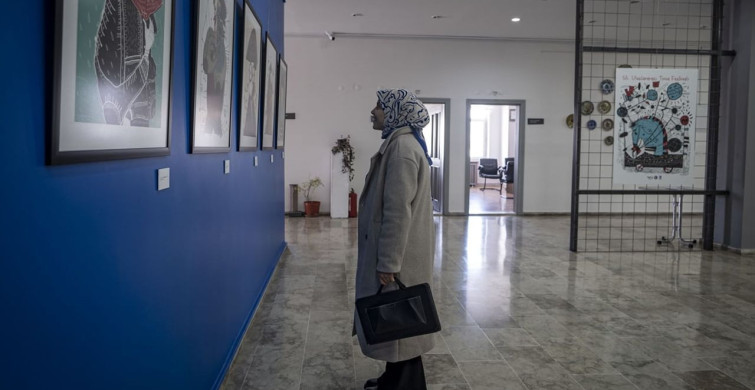 Atatürk Üniversitesi'nde İllüstrasyon Sergisi Görsel Sanatlarla Buluştu