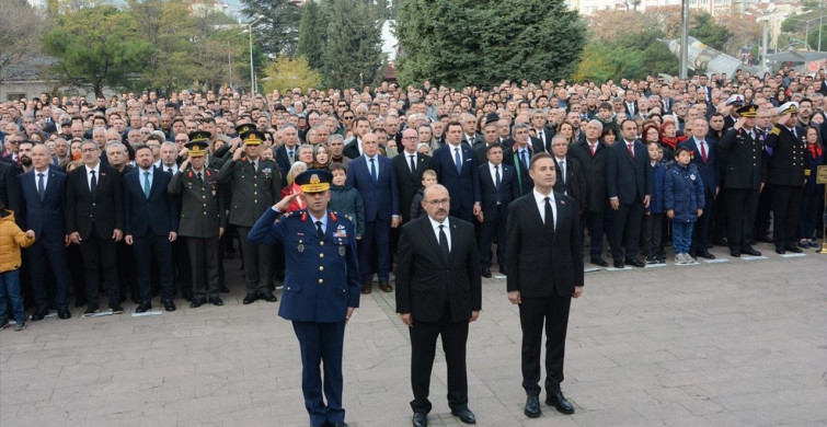 Atatürk'ün Ebediyete İntikali 87. Yıldönümünde Anıldı