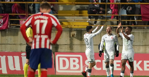 Atletico Madrid 3. Lig Takımına Elendi!
