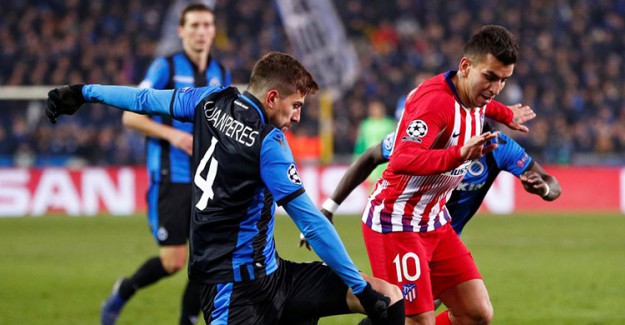 Atletico Madrid Belçika’da Takıldı, Liderliği Kaptırdı!