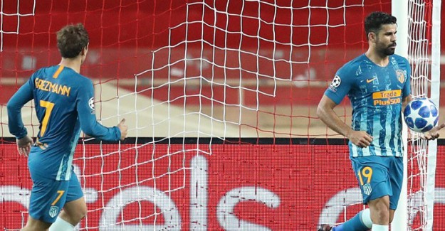 Atletico Madrid İşi İlk Yarıda Bitirdi!