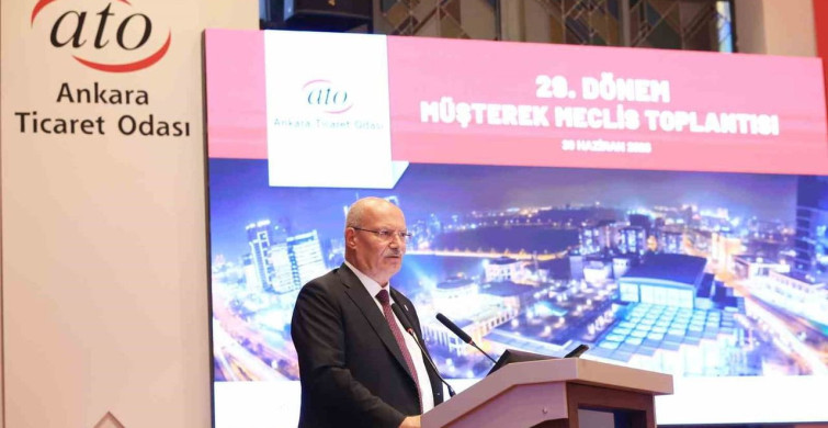 ATO Başkanı Baran, KOBİ kredilerinin artışını değerlendirdi