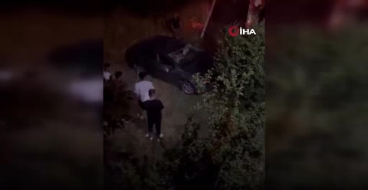 Avcılar'da donanımsız araçla direksiyon eğitimi alan sürücü boş arsaya uçtu, 2 yaralı