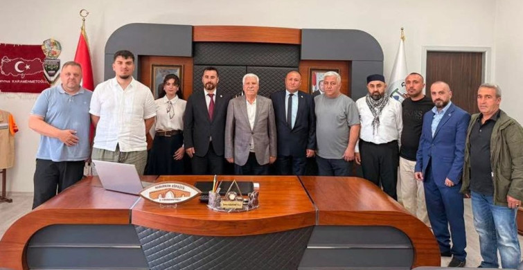 Avrupa Demokratlar Birliği heyetinden Çermik temasları