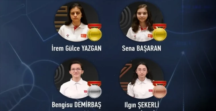 Avrupa Kızlar Matematik Olimpiyatı'nda Türkiye'den büyük başarı: 4 Öğrenci ödül aldı!