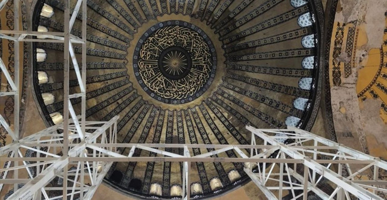 Ayasofya Restorasyonu: AK Parti Heyeti İncelemede