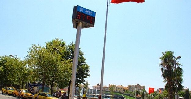 Aydın 37 Dereceyle Güne Başladı
