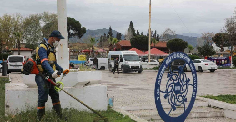Aydın Büyükşehir Belediyesi'nden Germencik ve İncirliova'ya Yeşil Alan Yatırımları