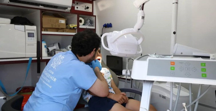 Aydın Büyükşehir Belediyesi’nin mobil hizmetleri Yenipazar’da ilgi gördü