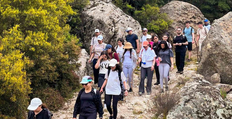 Aydın Büyükşehir’den Gençlere Trekking Etkinliği
