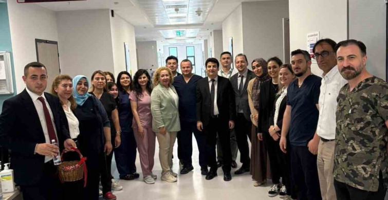 Aydın Şehir Hastanesi'nde Kurban Bayramı Kutlaması