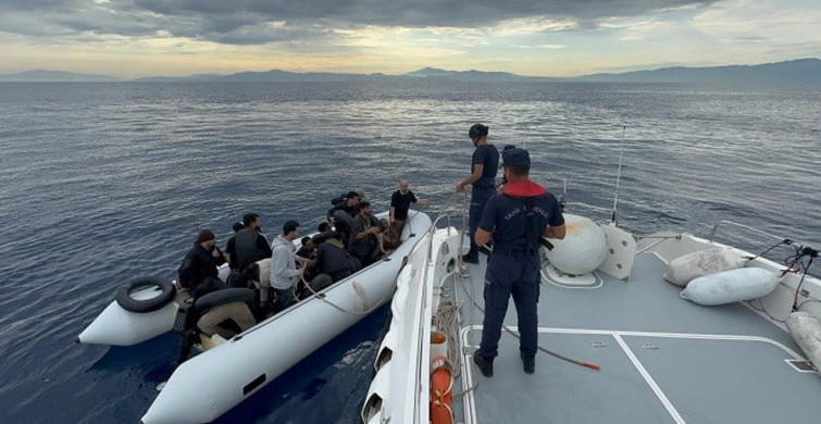 Aydın'da 19 Düzensiz Göçmen Kurtarıldı