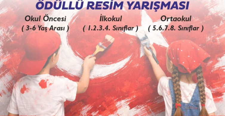 Aydın'da 23 Nisan Temalı Resim Yarışması