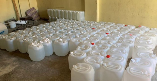Aydın'da 3 Ton 285 Kilogram Sahte İçki Ele Geçirildi