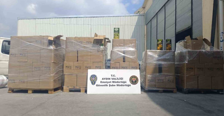 Aydın'da 5 Bin 900 Litre Tağşiş Zeytinyağı Ele Geçirildi