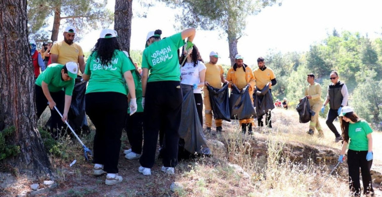 Aydın’da Çevre Temizliği İçin 'Orman Benim' Etkinliği